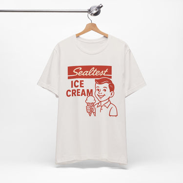 Retro Sealtest Ice Cream Unisex Jersey Short Sleeve Tee